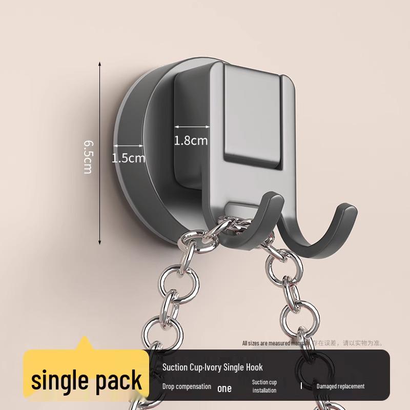 Saugknopf Doppelhaken Multifunktionaler Taschentuchhalter für Bad & Küche