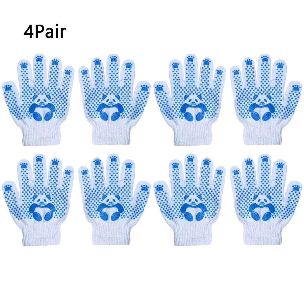1/2/4Pairs Polyester Cotton Kids Gardening Gloves Hand Protection Mittens  Household Cleaning