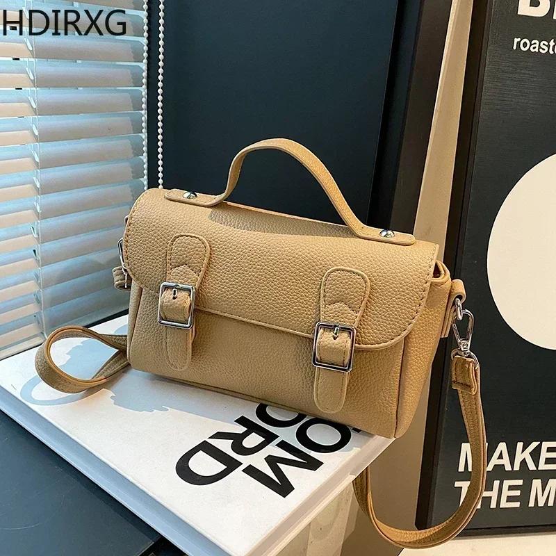 Versatile polyurethane shoulder bags for women monochromatic bags simple travel style casual fashion new styles