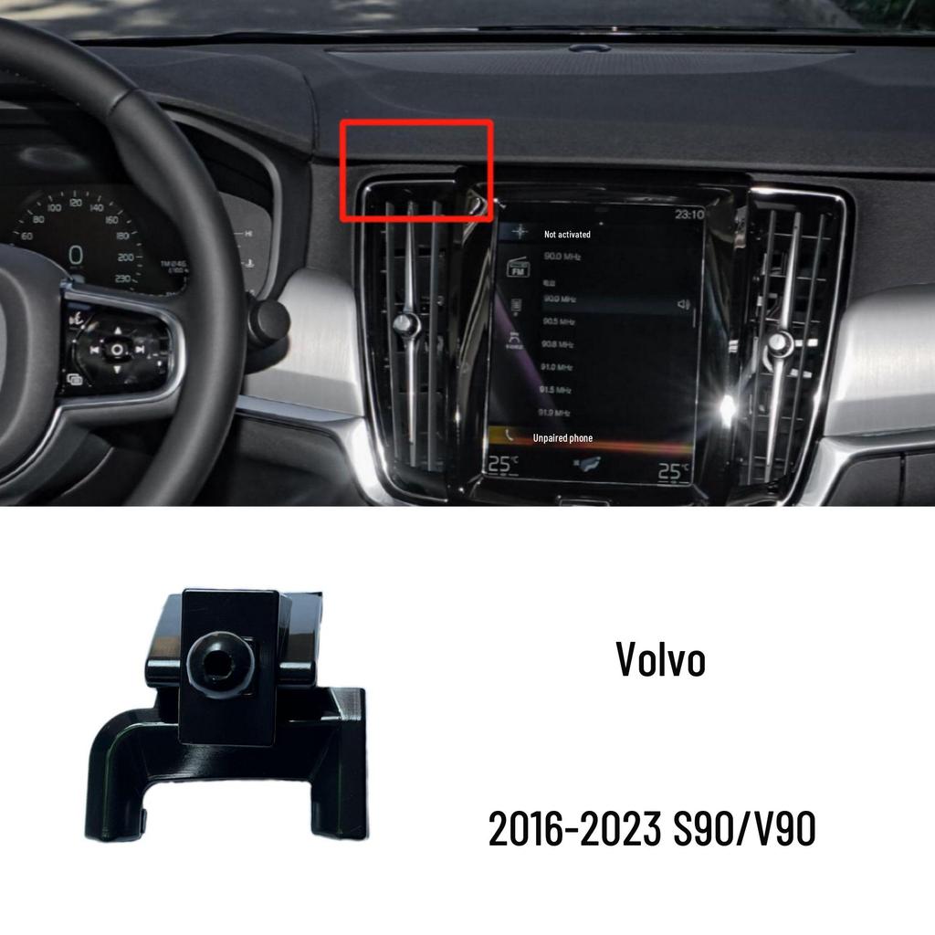 Volvo XC60/S90 Phone Holder Navigation Support Bracket - Screen Unblocked Modification