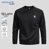 Jeanswest Men's Cotton Brushstroke Long-Sleeve T-Shirt