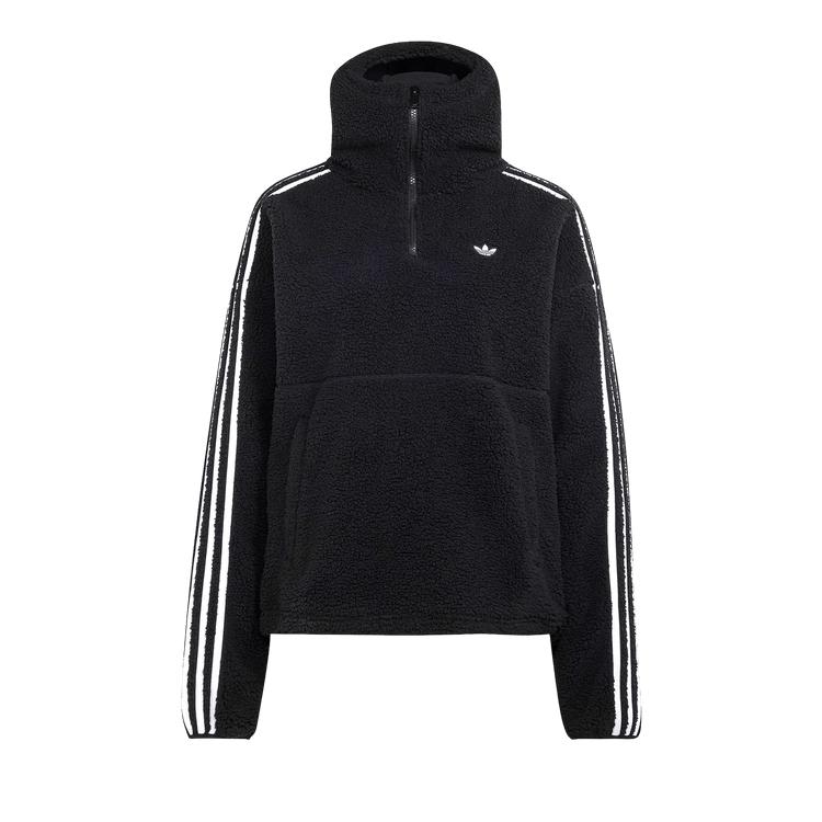 Adidas By Jennie Fleece Hoodie Jacket Black Unisex Tops LD8926