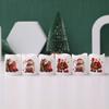 6pcs Christmas Tree Wind Lantern Santa Claus Snowman Merry Christmas Decor  Party Favors