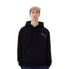 Puma Logo Embroidered Loose Fit Hooded Pullover Drop Shoulder Long Sleeve Sweatshirt Men Sweatshirt Black 940900-01