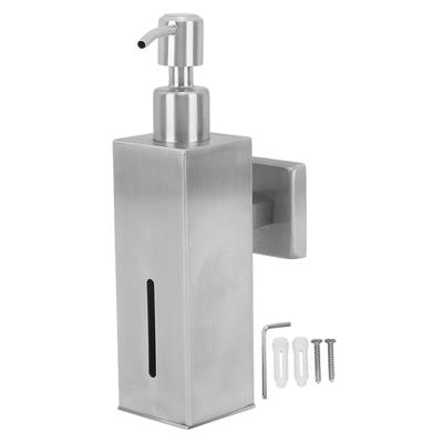 304 Stainless Steel Soap Dispenser Rustproof Refillable Soap Dispenser Soap Pump Bottle for Kitchen