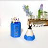 10/12Pcs Kid Pretend Play Toy Dollhouse Miniature Colored Pen Mini Pencil School Supplies Model Doll House Accessories
