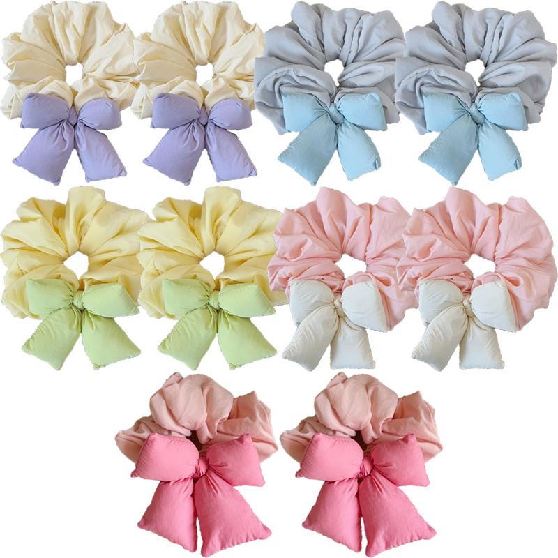 Korean Sweet Bow Hair Ring Women's New Fashionable and Versatile Hair Tie Hair Accessories