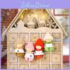 Delightful Knitted Hat Bell Christmas Decorations For Trees And Home Celebration