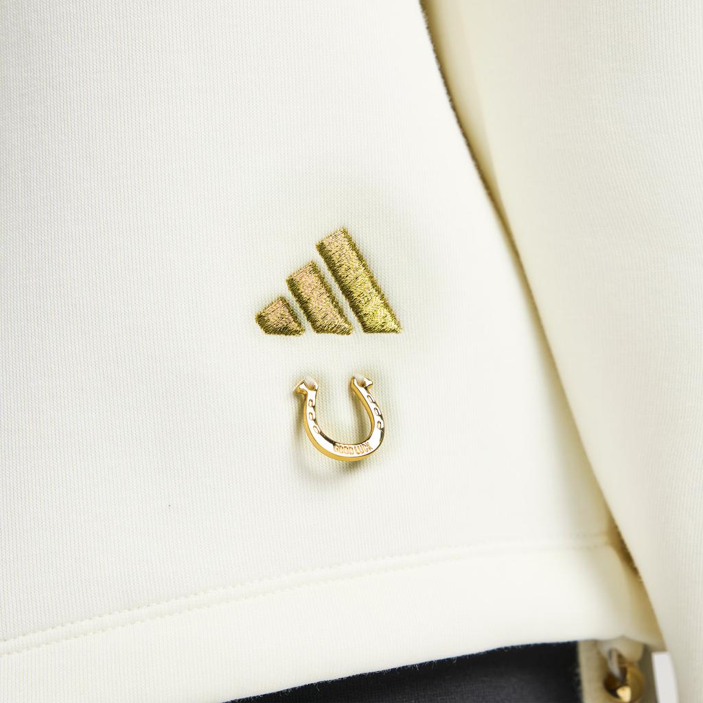 Adidas Kapuzenpullover Jahr des Pferdes Limited Edition CNY Neujahrsstil Dicke Lockere Passform Sportlich Lässig Hoodie Damen Sweatshirt KH2695