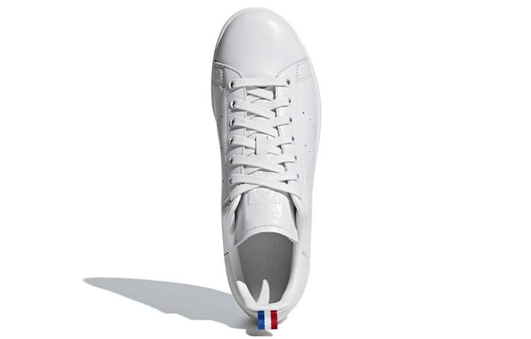Men's Sneakers adidas Stan Smith Tri-Color Tab Crystal White/Footwear White/Scarlet