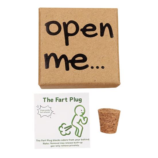 Zabawne Pudełko Prezentowe z Zatyczką na Bąki z Kartką Żarty na Prima Aprilis w Kartonowym Pudełku Zestaw Nowości Gag z Postaciami z Kreskówek i Zabawnymi Zwrotami dla Dorosłych