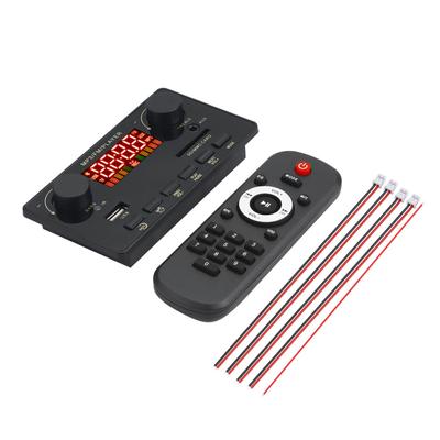 12v 80w Amplifier Bass Decoder Board 2x40w Amplifier Stereo Mp3 Decoding Call Recording Motherboard