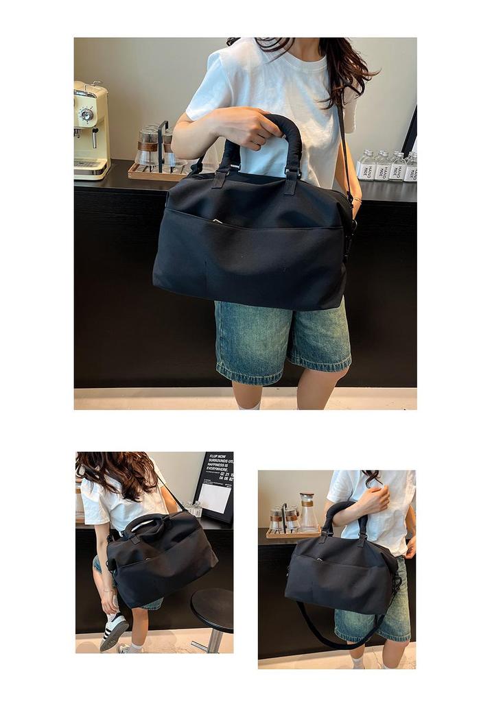 Versatile Lightweight Travel Handbag: Large Capacity, Waterproof, Ideal for Short Business Trips and Gym Use for Both Men and Women