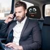 2Pcs Exaggerated Car Headrest Covers Funny Face Expressions Car Seat Headcover  Journey Must-Have