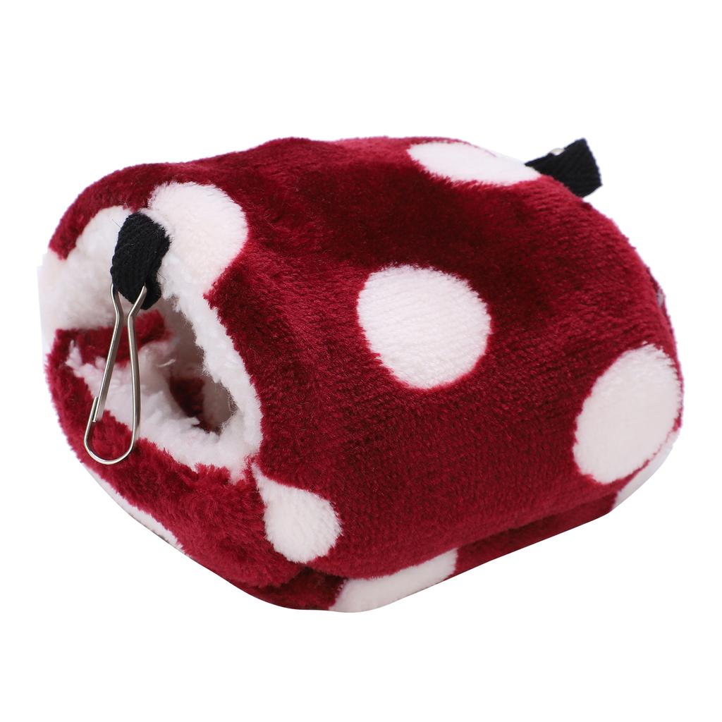 Winter Kleintier Warmhalten Nest Hängematte Weiches Hängebett mit Haken für Hamster Gleithörnchen