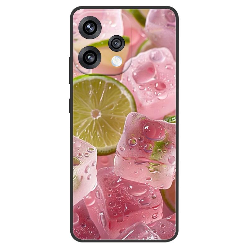 For OPPO Reno 15 Case For OPPO Reno 15C Cover Cute Flower Printing Soft Silicone Cases For OPPO Reno15C Reno15 Coque Fundas