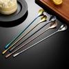 Milk Tea Long Handled Cocktail Stirrer Long Bar Coffee Spoon