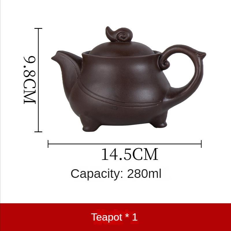 Yixing Infuser Set konvice a šálku Hrnek Čajová konvice na čaj v šálku Puer Čajová konvice Keramické Kávové nádobí Čajové nádobí Samovar Konvice Gaiwan Konvičky