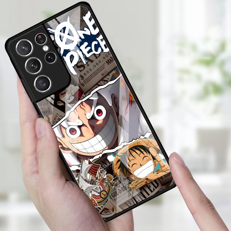 OneS P-ieceS LuffyS Case for Samsung Galaxy S25 S9 S10 S24 Ultra Note 10 20 8 9 S23 Plus S20 FE S21 S8 S22 Phone Cover