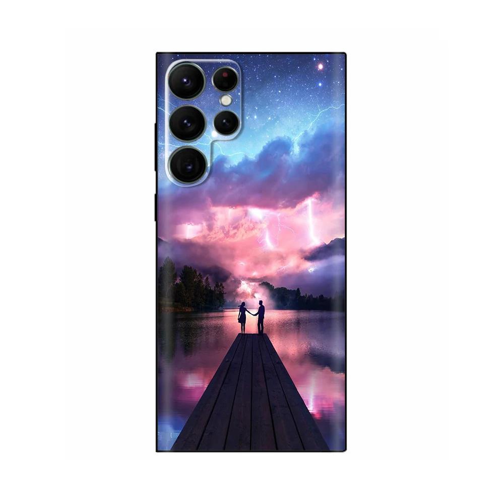 Für Samsung Galaxy S22 Ultra Hülle Abdeckung Für Samsung S23 Ultra S 23 Marmor Weiches Silikon Handyhülle S22Ultra S22 5G s 22 Funda