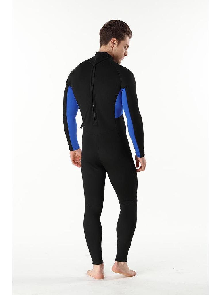 MYLEDI Men's 3mm One-Piece Warm Wetsuit for Snorkeling and Swimming