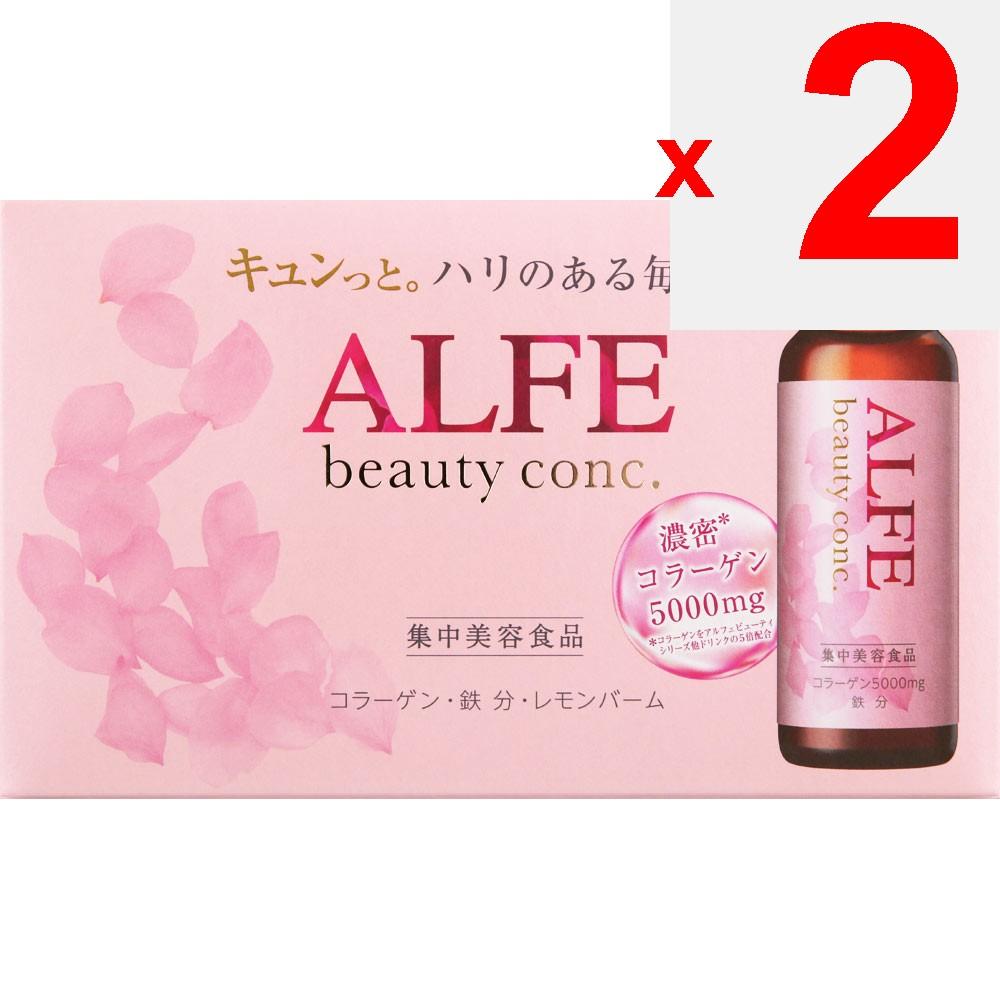 Taisho Alfe Beauty Conque [Drink] W 50mL x 10 Collagen Beautiful skin Collagen
