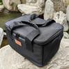 Portable Camping Cookware Bag Outdoor Carrying Picnic Tableware Organizers Gas-Tank Oxford-Cloth Storage Bag Easy to Use