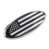 Update and Customize Your Front Grille Rear Door for Ford F150 F350 with 9-inch Oval Emblem Badge US Flag Design