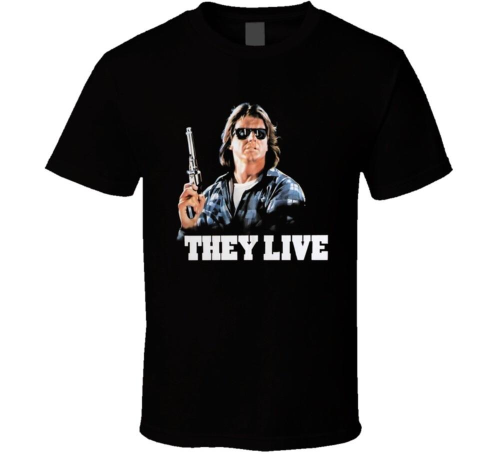 They Live Rowdy Roddy Piper Retro Horror Movie T Shirt Unisex T-Shirt S