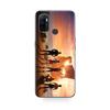 Handyhülle - MANIACASE - Oppo A32 - Silikon TPU - Schwarz - One Piece