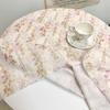 100% Cotton Digital Floral Print Fabric for Qipao Dresses and Hanfu - Super Soft Oil Painting Design