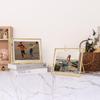 Minimalist Style Tabletop Decorative Frame Rust-proof Floating Picture Frame  Home