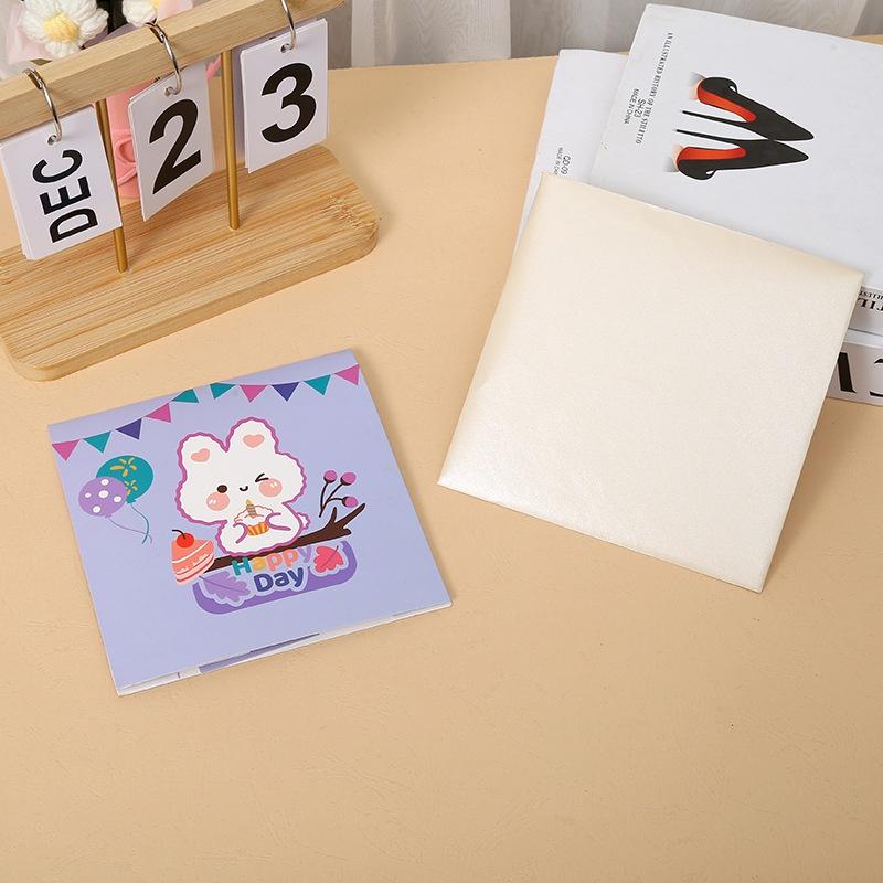 3D Unique Pop Up Birthday Card For Kids Boy Baby Shower First Birthday Party Greeting Cards Handmade Miniatures Postcard Gifts