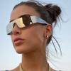 New Punk Style Sunglasses for Outdoor Cycling, Fashionable and Futuristic