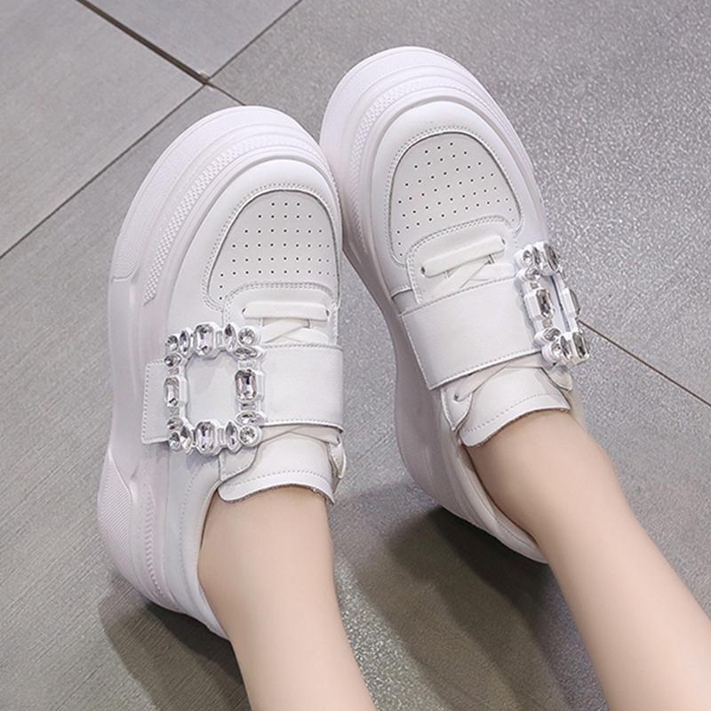 

Кроссовки женские на платформе, кристальные балетки, спортивная обувь для бега, дизайнерская осенняя повседневная обувь, новый тренд, для ходьбы, женские туфли Zapatillas 40