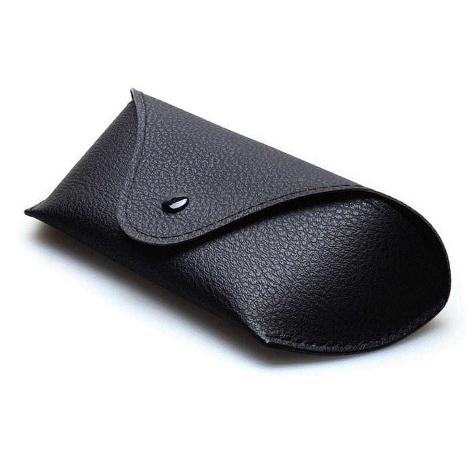 Lychee Pattern Soft Padded Leather Glasses Case for Sunglasses