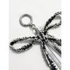 SIMILLENT DENIM SPANGLE KEYRING