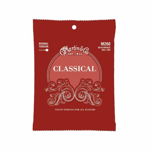 

MARTIN M260 Classical 80/20 Bronze Normal Tension Classical Guitar Strings