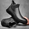 Men's Spring and Autumn Popular Leather Martin Boots