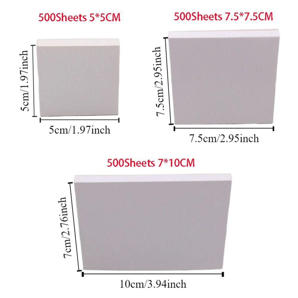 500Pcs Waterproof Nail Polish Color Mixing Tray  For Foot, Hand, and Nail Care
