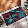 AC Milan Printed Flannel Area Rug Non Slip Soft Polyester Floor Carpet Indoor Decor Mat for Bedroom Living Room Sofa Game Room Home Decoration