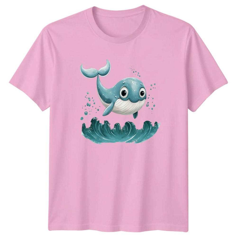 Cute Whale TShirt Ocean Life Gift For Him And Her