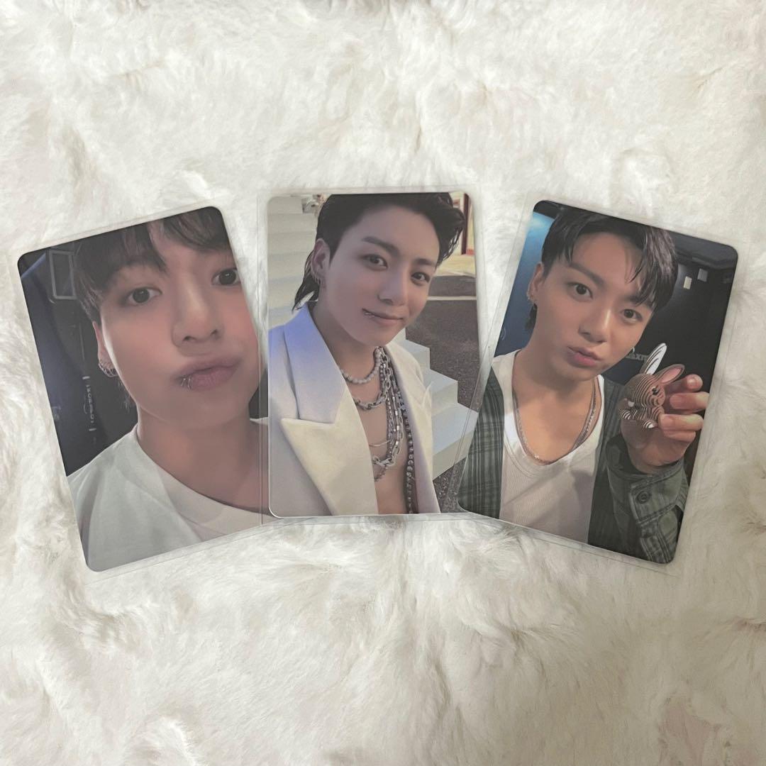 

[USED] BTS Jungkook trading card Golden Weverse purchase bonus complete set