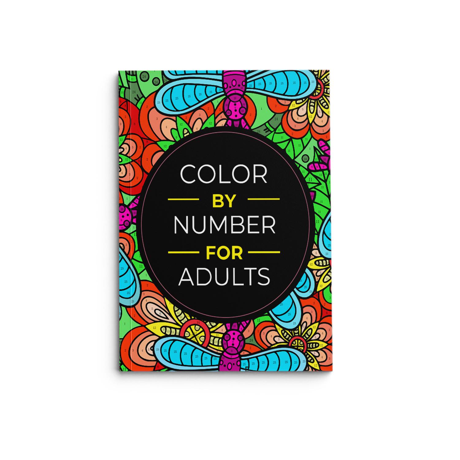 Color by Number for Adults: Cross-Border Spot Goods Coloring Book