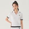 Knit Semi Crop Polo