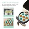 2 Pack Silicone Cake Molds Collapsible Bakeware Air Fryers Cake Moulds Muffins Tray Baking Accessories for Cake Muffins