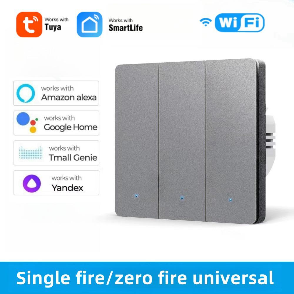 Graffiti Smart WiFi Switch - EU 86 Standard, App & Voice Controlled Timer Button
