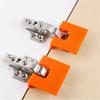 Heavy Duty Cabinet Hinge Installation Clips with Magnetic Positioning for Quick Setup and 2mm Accurate Door Alignment