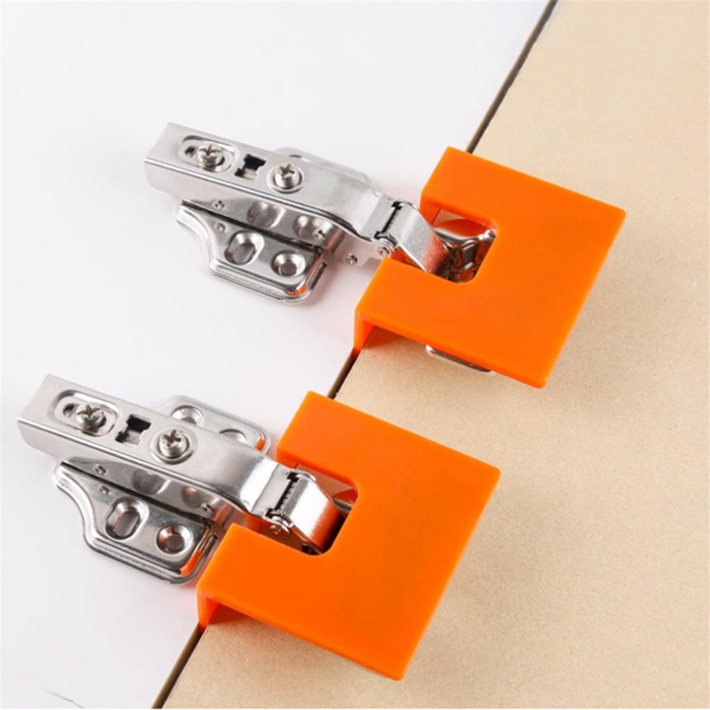 Heavy Duty Cabinet Hinge Installation Clips with Magnetic Positioning for Quick Setup and 2mm Accurate Door Alignment