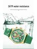 MEGIR Men's Silicone Quartz Watch 2235 - Fashionable Mechanical Style